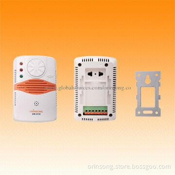 LPG Gas Leak Detector, Test/Reset Button, 12V DC